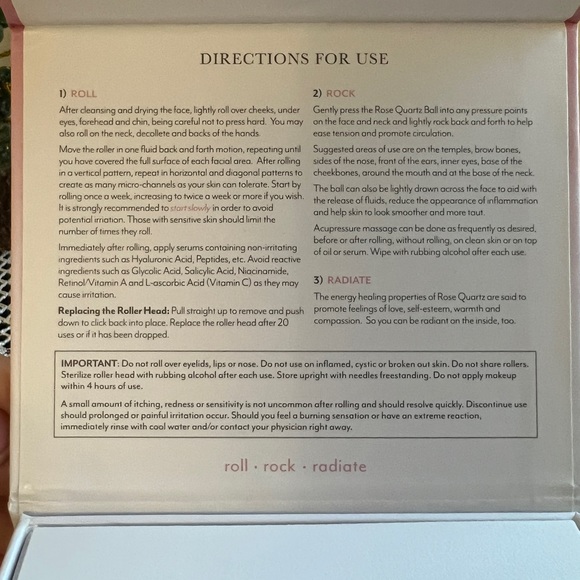 Jenny Patinkin Rose on Rose Dermaroller - Picture 7 of 7